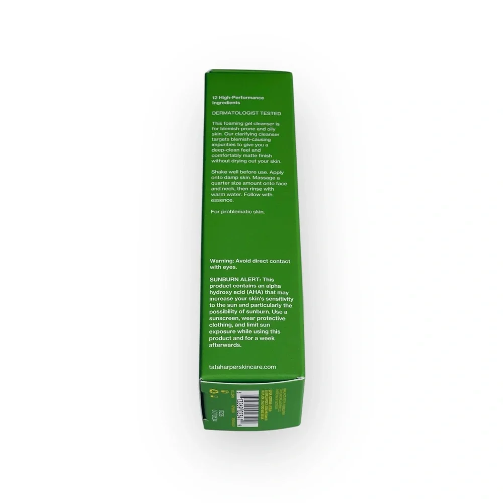 new Tata Harper 𖦹 Clarifying Cleanser 𖦹 Blemish Control Face Wash 𖦹 50 ml Sealed